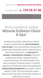Mobile Screenshot of miracleclinic.cz